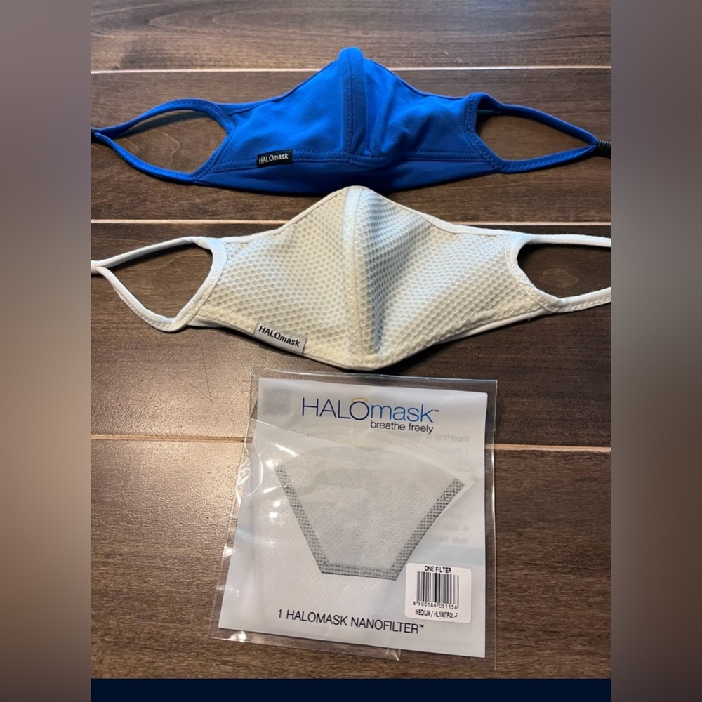 HALOmask Nanofilter masks and 2 new filters!